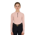 Girls' long-sleeved training base layer