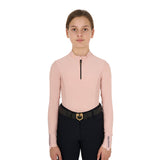 Girls' long-sleeved training base layer