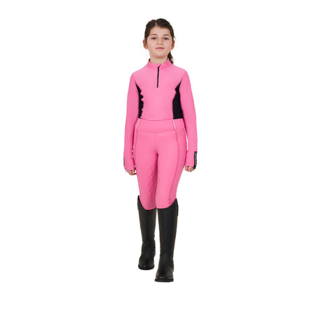 Girls' long-sleeved training base layer