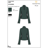 Girls' long-sleeved training base layer