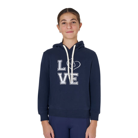 Girls' Winter Love hooded sweatshirt