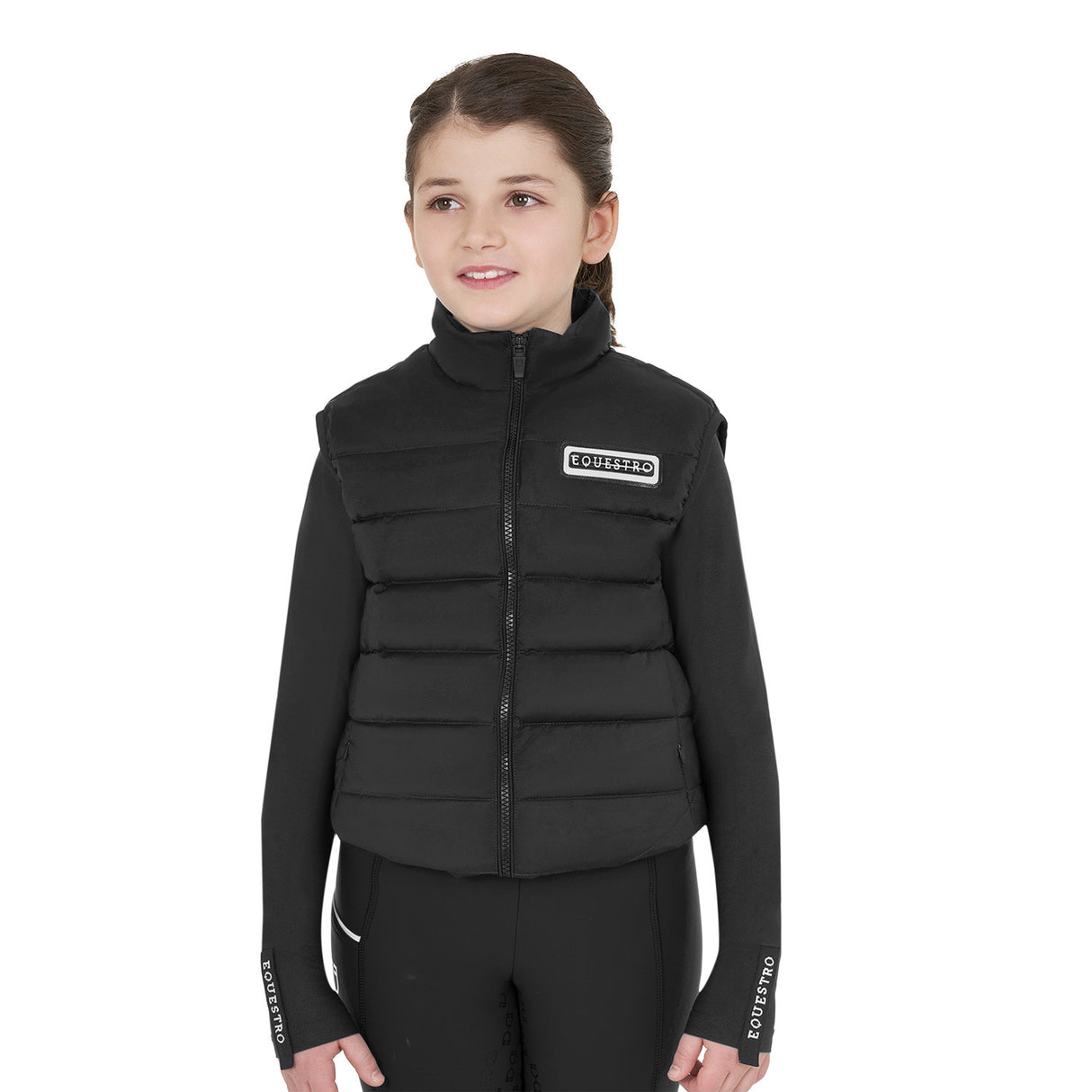 Girls' technical nylon vest