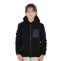 Kids' fleece sweatshirt with front zip