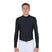 Men's slim fit long-sleeved training polo shirt