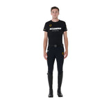 Equestro Scuderia Equestro Men's Stretch Cotton T-Shirt #colour_black