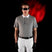 Equestro Equestro Ridertechnology Men's Competition Polo Shirt Short Sleeves And Buttons #colour_grey