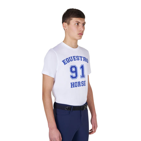 Men's Horse Club cotton T-shirt