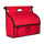 Equestro Grooming Bag With Bar #colour_burgundy