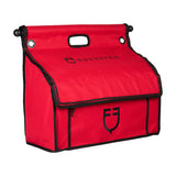 Equestro Grooming Bag With Bar #colour_burgundy