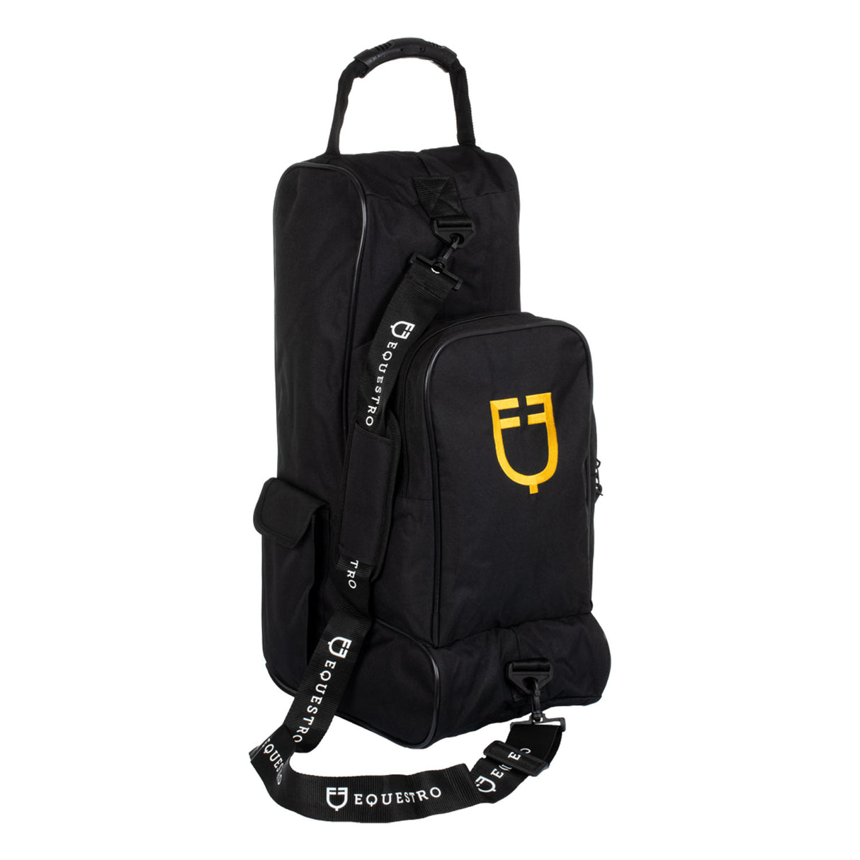 Equestro Boot And Helmet Bag With Two Zippers