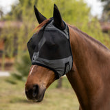 Fly mask with front logo