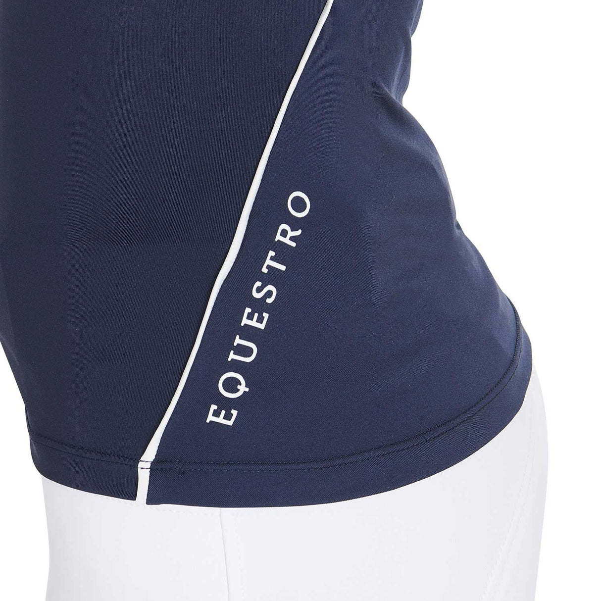 Equestro Women's Slim Fit Technical Training Polo Shirt