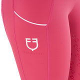 Equestro Women's Slim Fit Full Grip Leggings