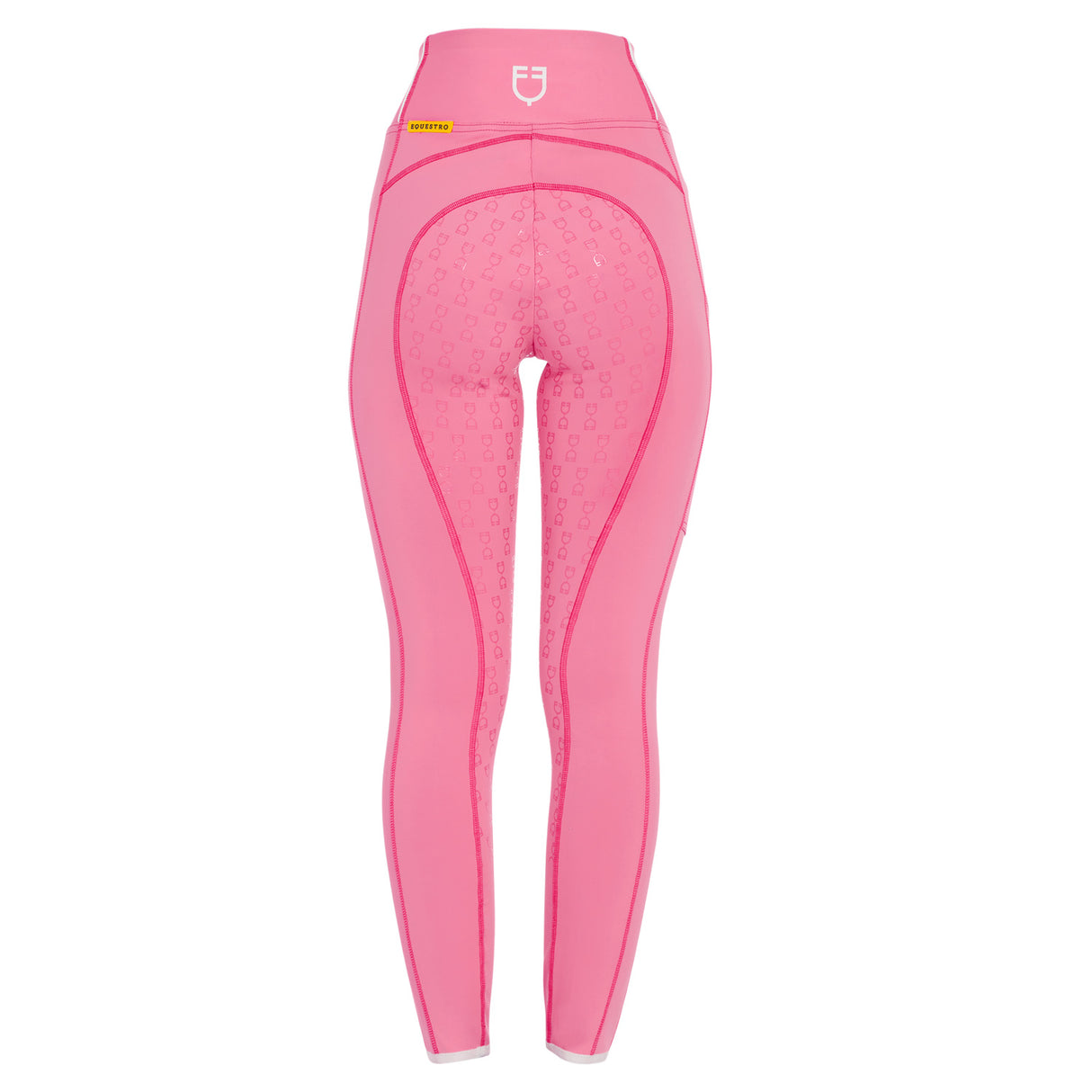 Equestro Women's Slim Fit Full Grip Leggings