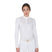 Equestro Women's Slim Fit Competition Polo Shirt Rhinestones #colour_white