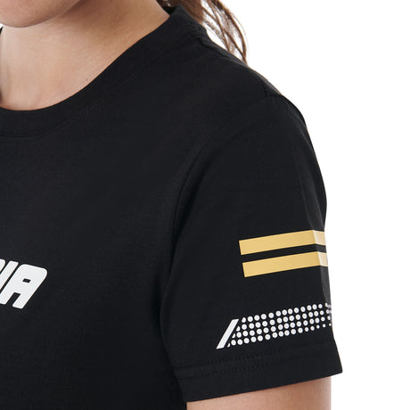 Equestro Scuderia Equestro Women's Slim Fit T-Shirt #colour_black