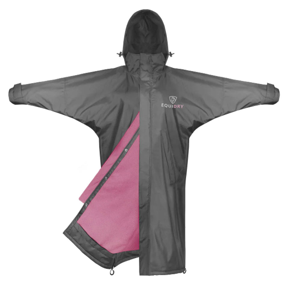 EQUIDRY Children's Mesh Lined Evolution #colour_grey-pink