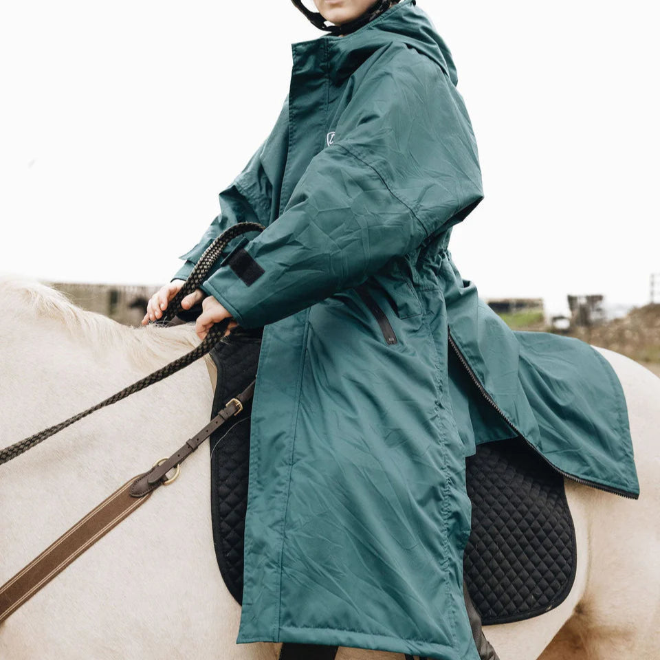 EQUIDRY Children's Thin Fleece Evolution #colour_teal-grey