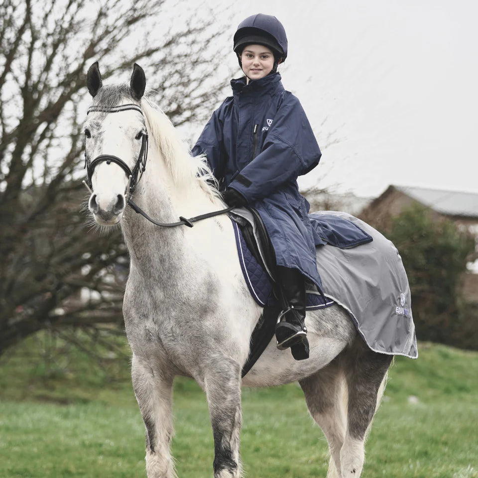 EQUIDRY Children's Thin Fleece Evolution #colour_navy-navy