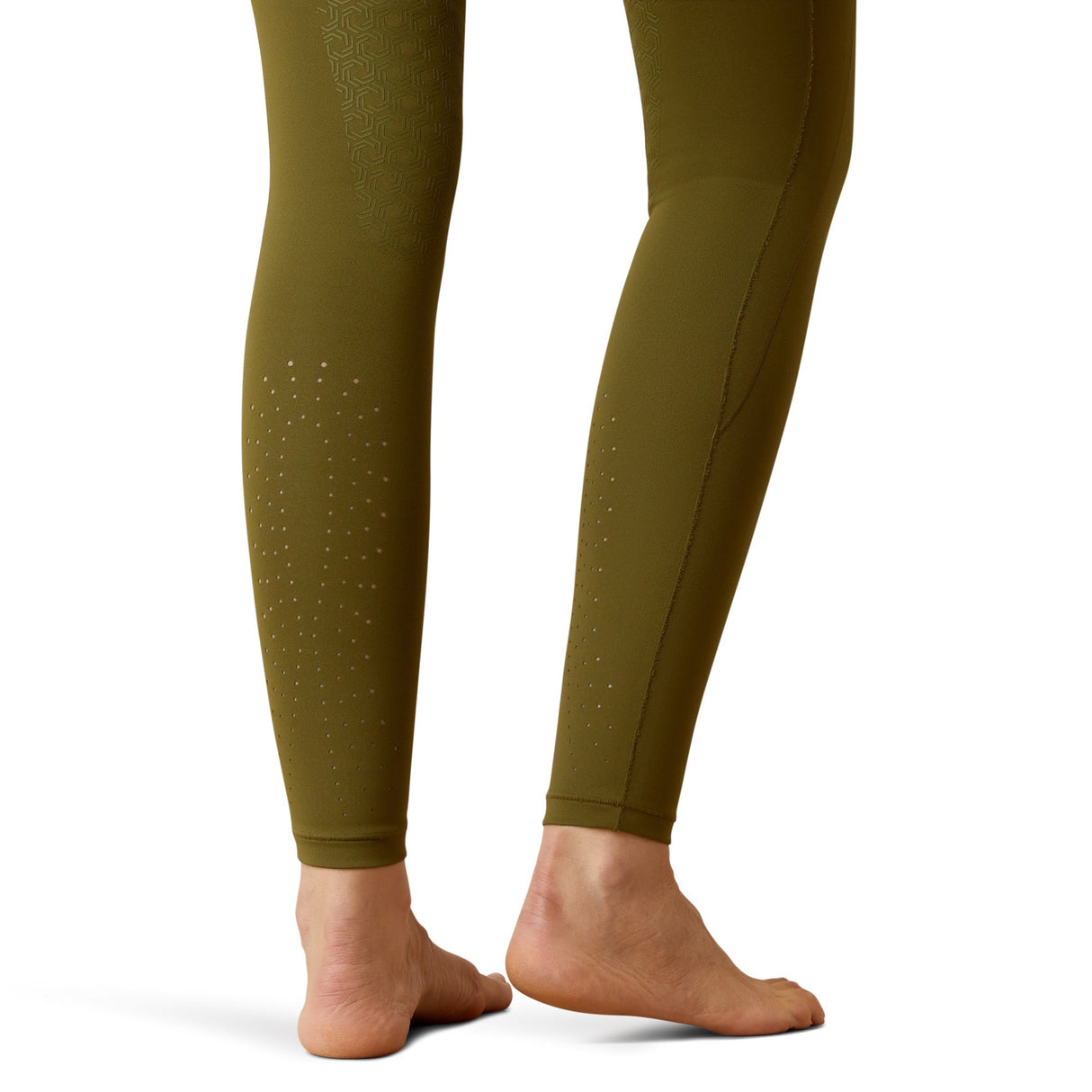 Ariat Women's Eos 2.0 Full Seat Tights #colour_winter-moss