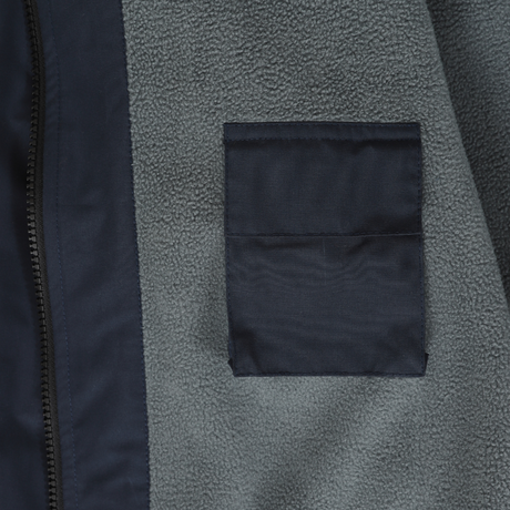 GS Equestrian Fleece Lined Blouson Jacket #colour_navy