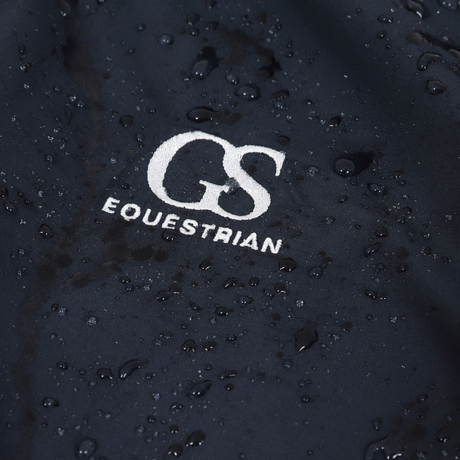 GS Equestrian Fleece Lined Blouson Jacket #colour_navy