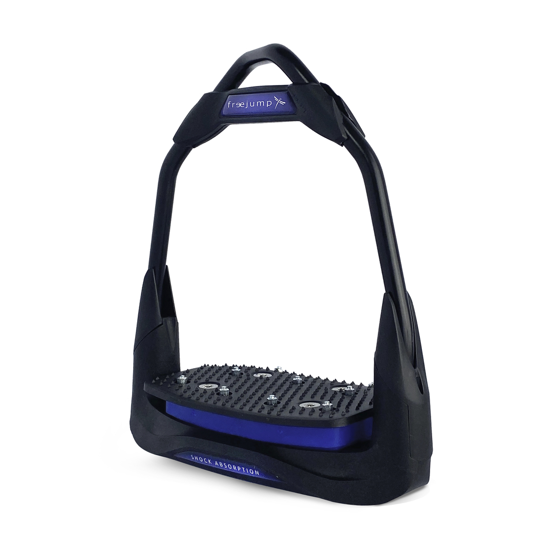 Freejump AirS Full Black 0-30 Stirrups #colour_black-navy