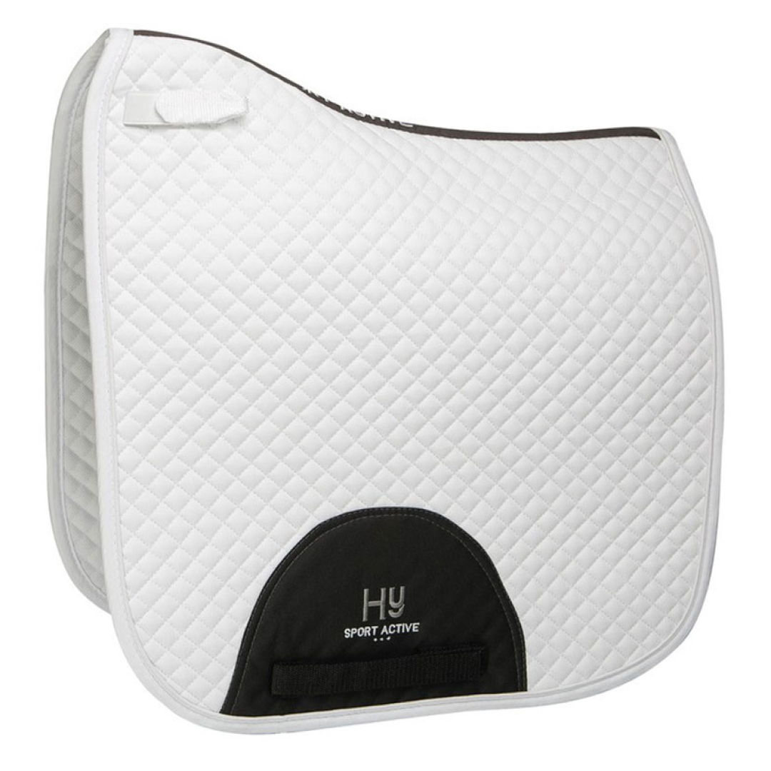 HyWITHER Sport Active Dressage Saddle Pad #colour_white