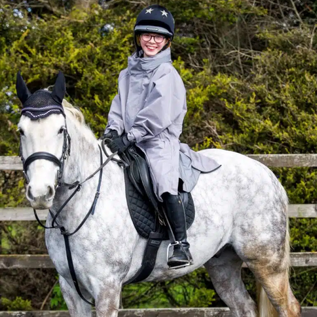 Equicoat Childs Reincoat Lite #colour_grey