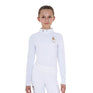 Equestro Girls' Long-Sleeved Competition Polo Shirt Equestro X Fise