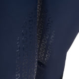 Equestro Women's Knee Grip Breeches Equestro X Fise #colour_blue