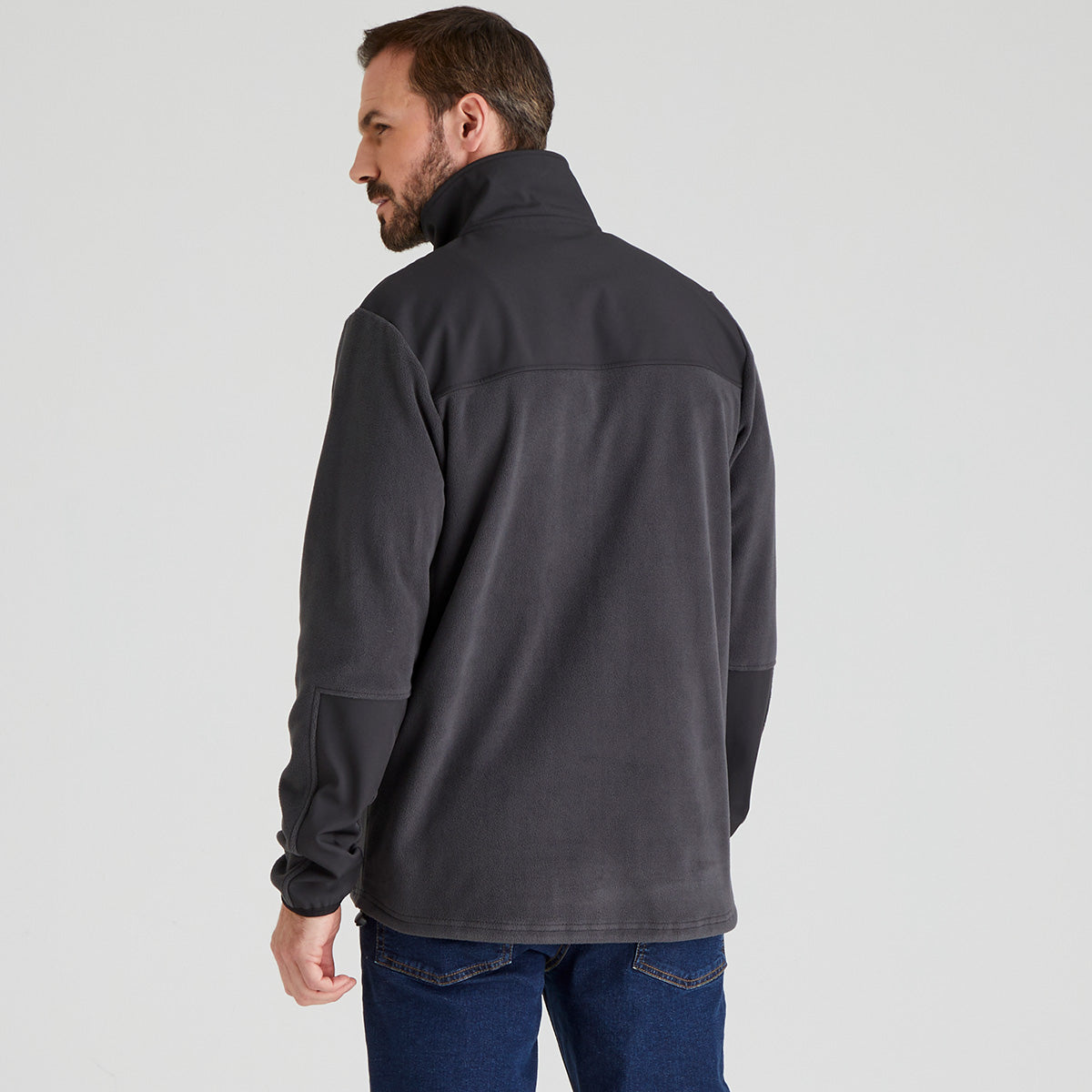 Ridgeline Mens Hybrid Jacket #colour_shale