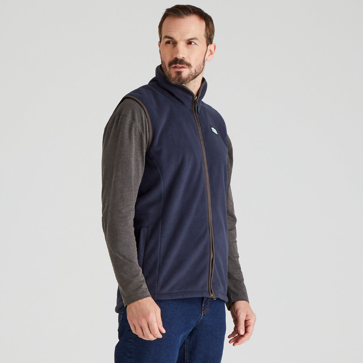 Ridgeline Mens Kodiak Gilet #colour_navy