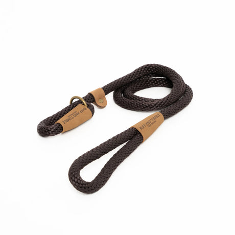 Ruff & Tumble Thick Slip Dog Lead #colour_mud