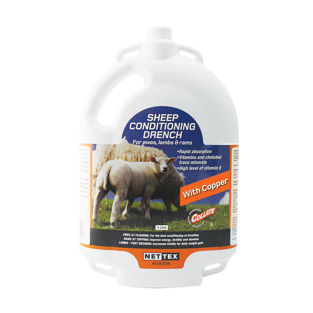 Nettex Agri Sheep Conditioning Drench With Copper Backpack