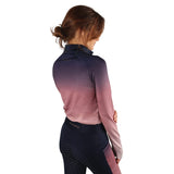 Hy Equestrian Elevate Ombre Base Layer #colour_navy-rose