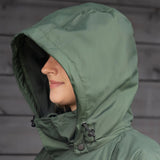 EQUIDRY Women's Thin Fleece Evolution #colour_black-forest-green-green