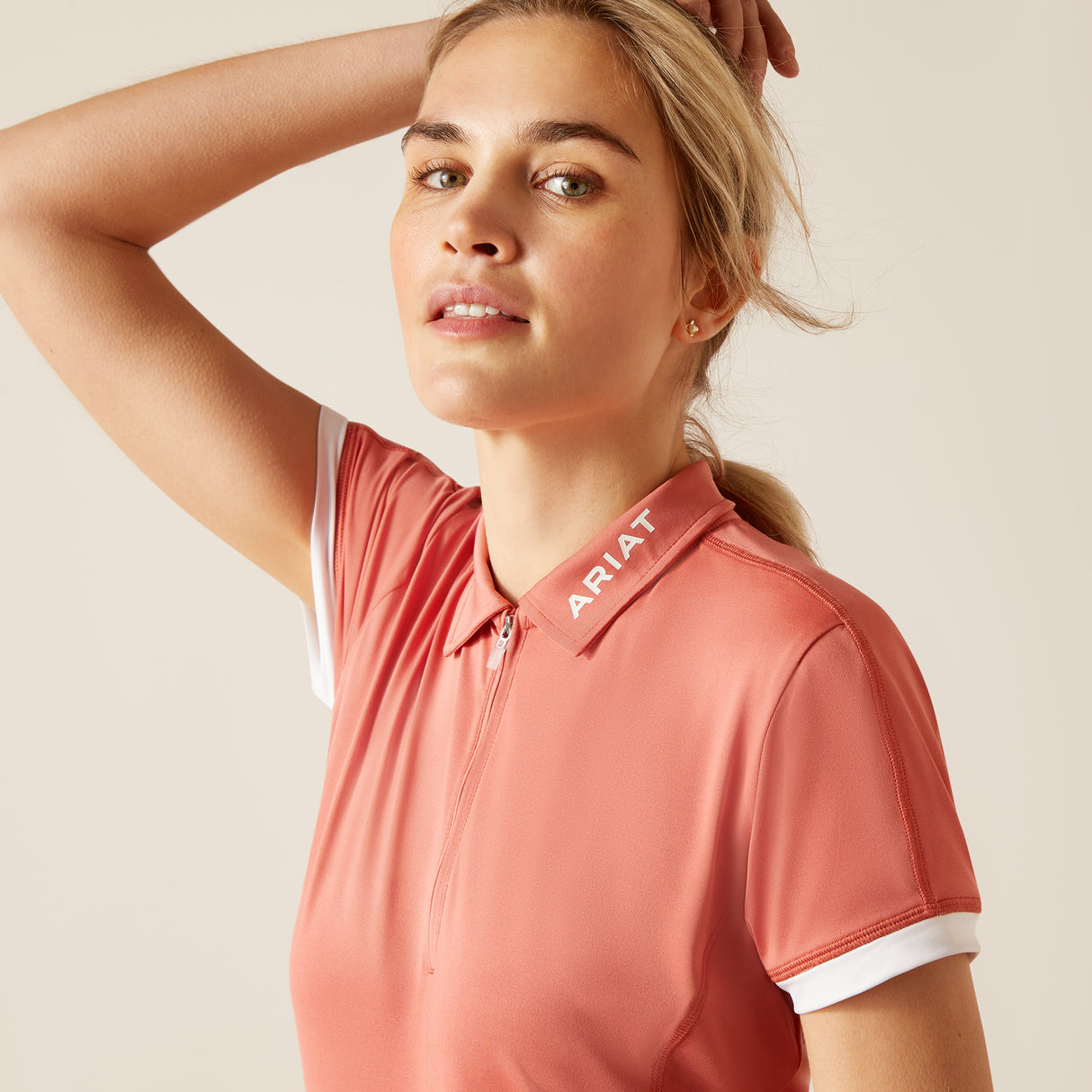 Ariat Women's Bandera 1/4 Zip Polo