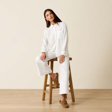 Ariat Women's Rudford Shirt #colour_white
