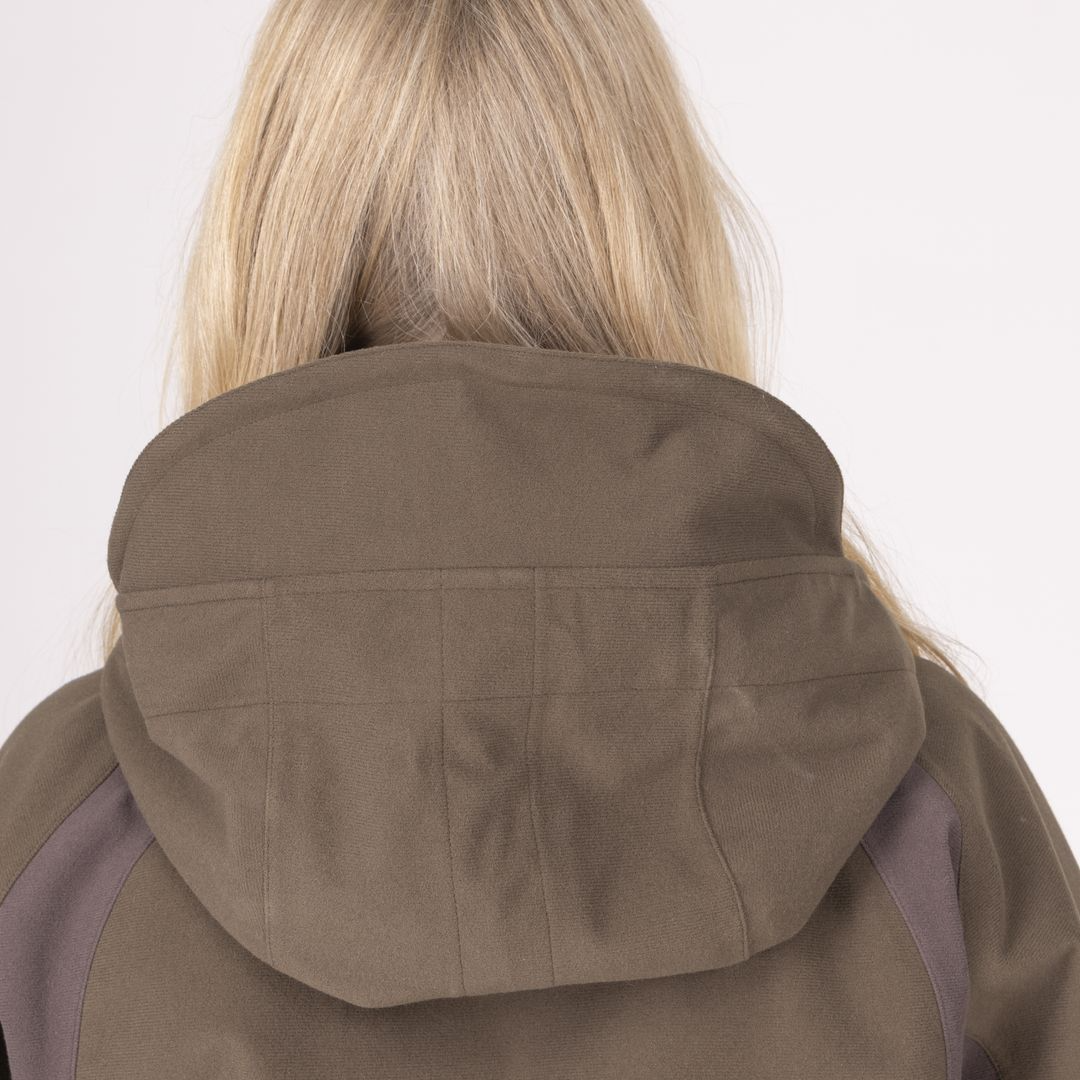 Shires Aubrion Heritage Unisex Full Zip Jacket #colour_dark-olive