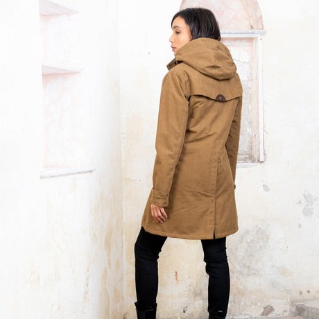 Jack Murphy Una Waterproof Jacket #colour_camel