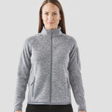 Stormtech Women's Avalante Full-Zip Fleece Jacket #colour_granite-heather