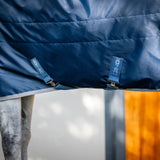 Horseware Ireland Ionic 50g Therapy Stable Rug #colour_imperial-blue-silver-navy