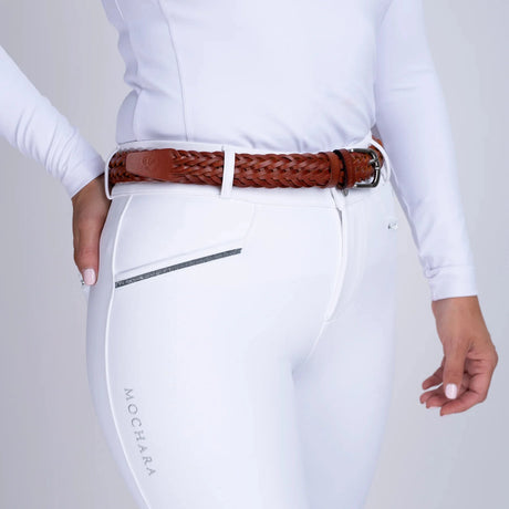 Mochara Leather Belt #colour_tan