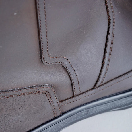 Toggi Hartpury Safety Boots #colour_chocolate