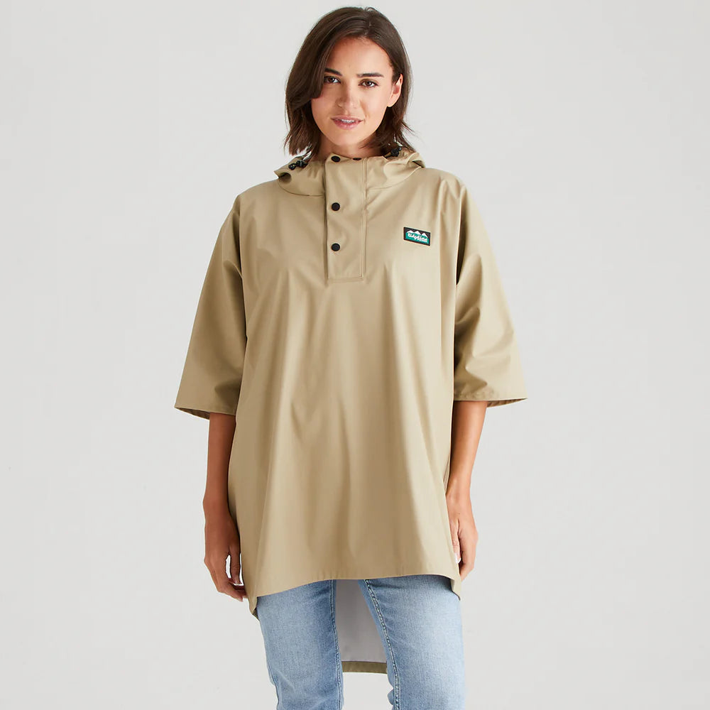 Ridgeline Unisex Poncho #colour_eucalyptus