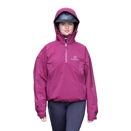 EQUIDRY Women's Storm Smock #colour_burgundy