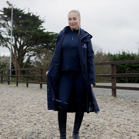 EQUIDRY Aura Long Mac #colour_navy