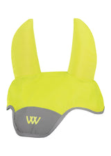 Woof Wear Hi Vis Noise Cancelling Fly Veil #colour_hi-vis-yellow