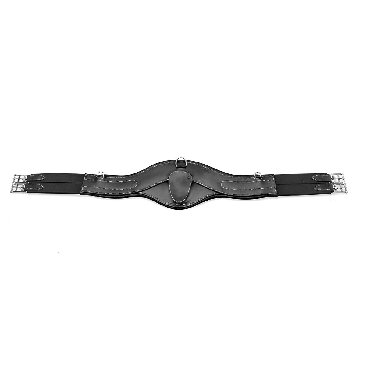 Whitaker Classic Leather Pressure Girth #colour_black
